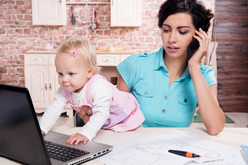 Confiné avec un enfant en bas âge