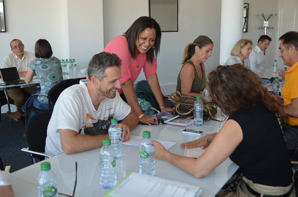 Session de formation coach professionnel