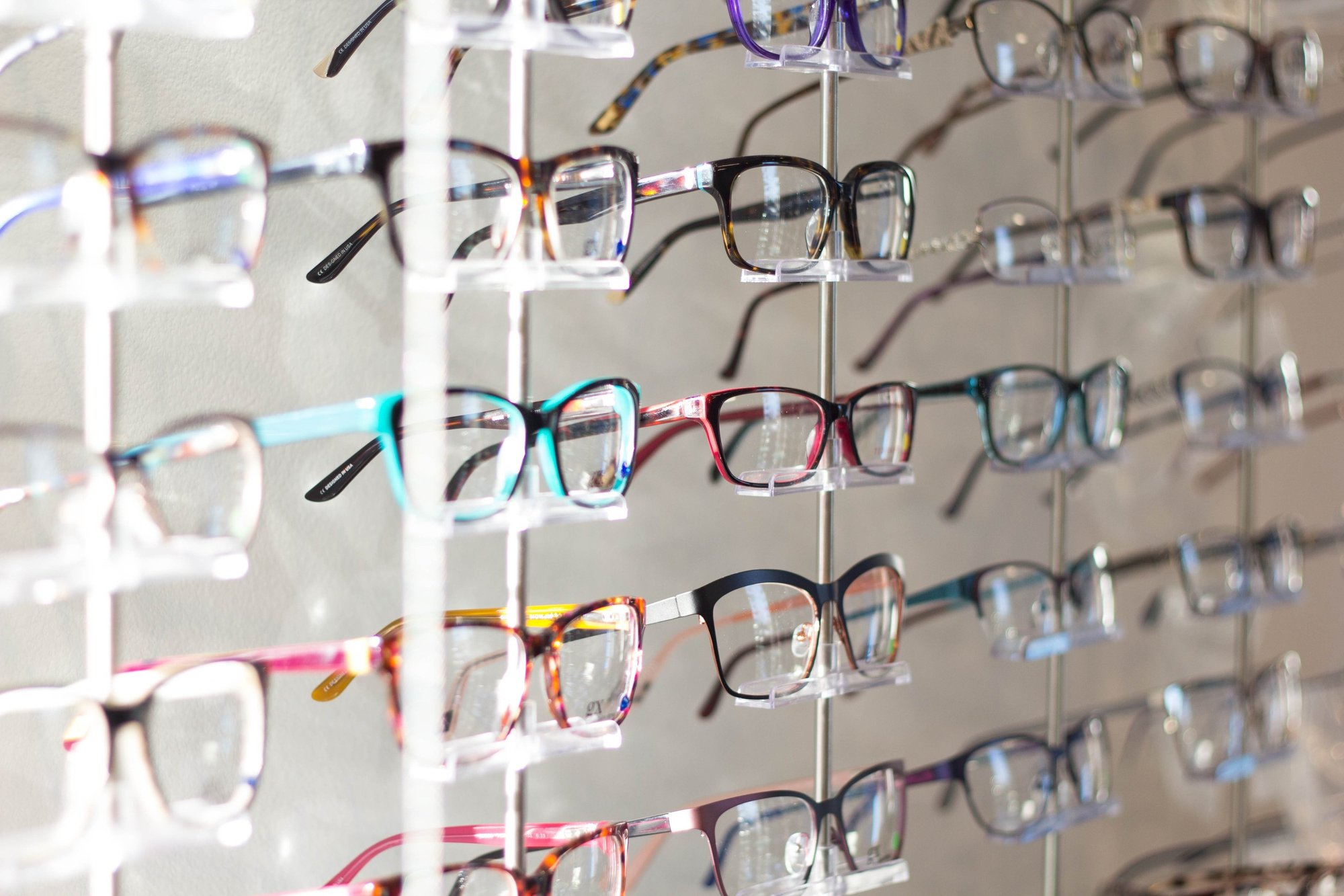 lunettes en magasin